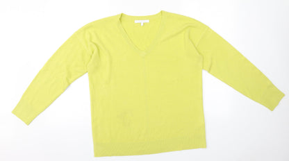 Womens UK Size 14 NEXT Green Pullover Jumper