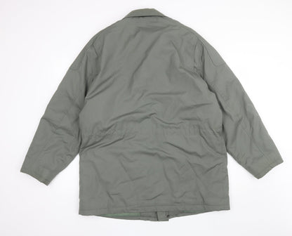 Womens UK Size 42 Dannimac Green Overcoat