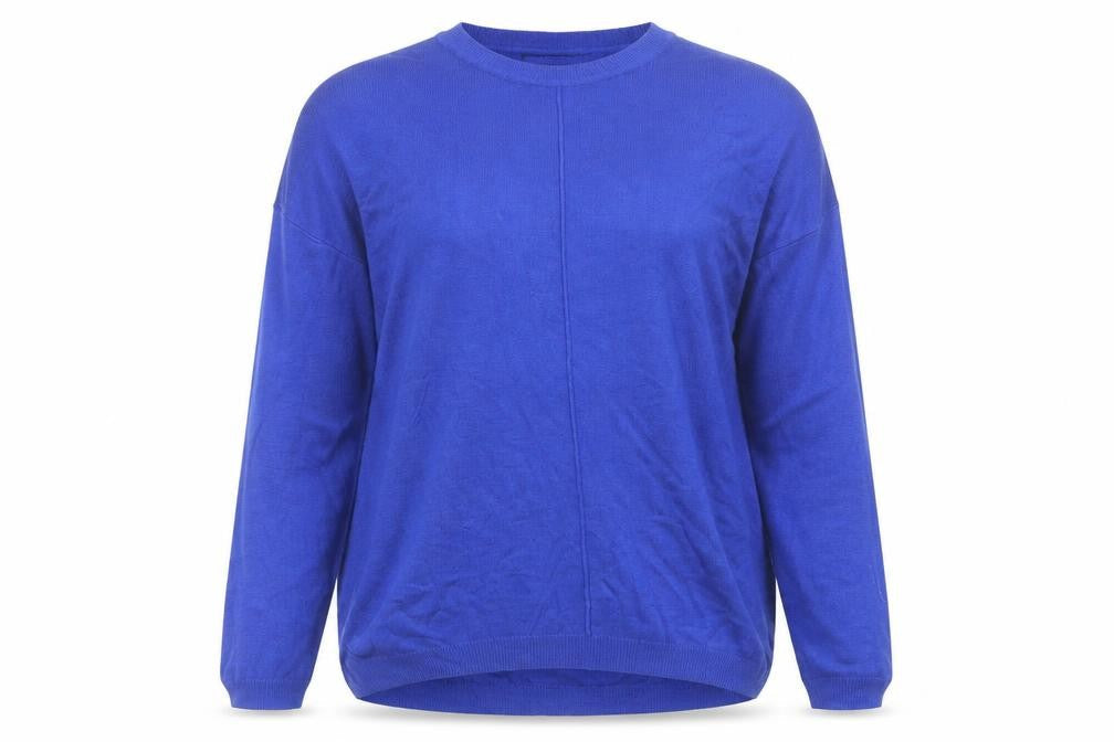 Womens UK Size M Marks and Spencer Blue Pullover Jumper