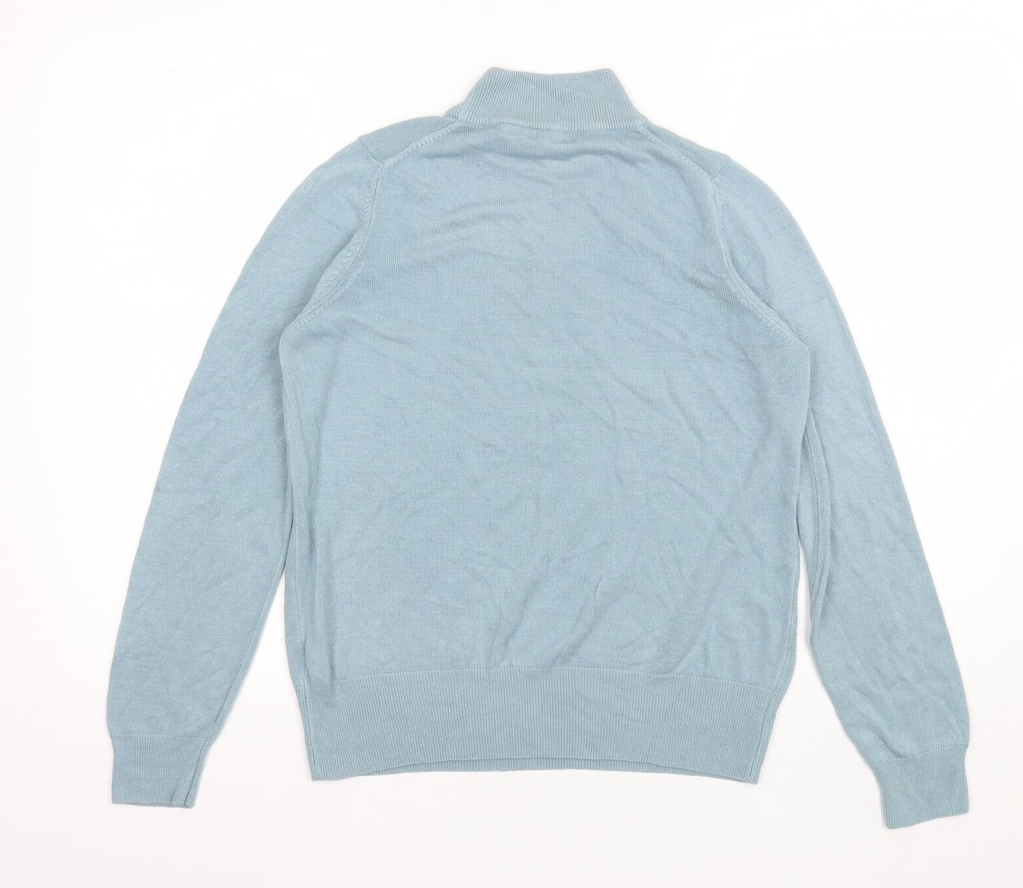 Womens UK Size 12 Marks and Spencer Blue Pullover Jumper