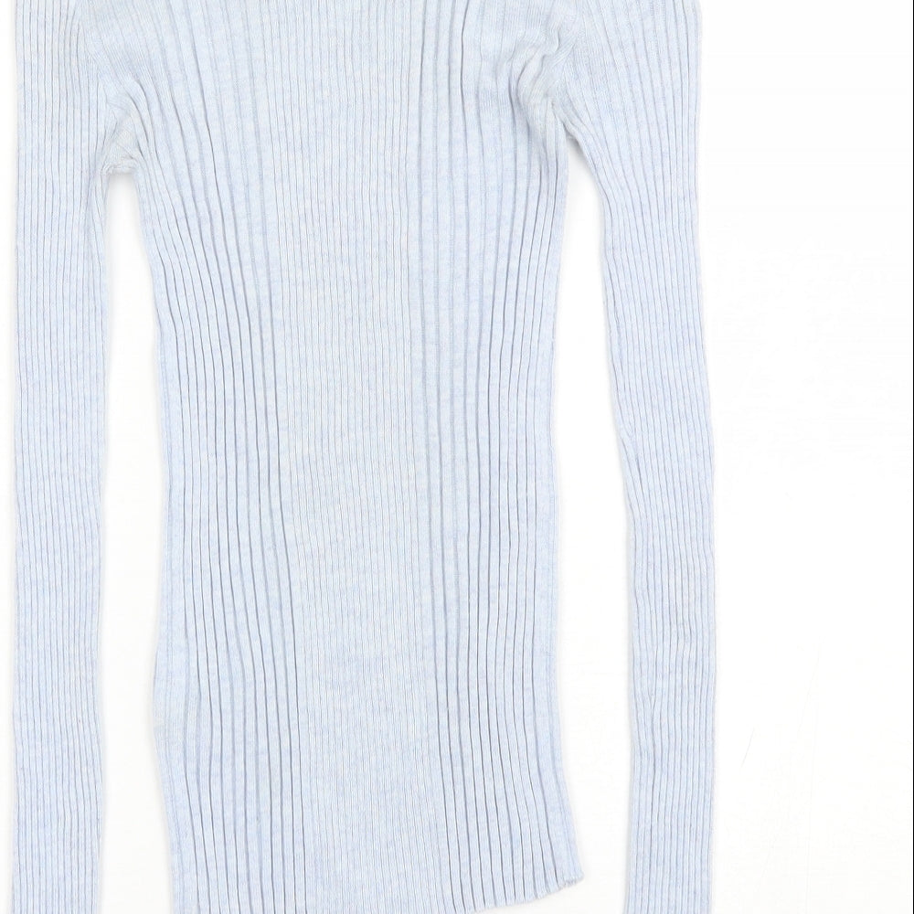 Womens UK Size 6 Atmosphere Blue Pullover Jumper
