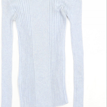 Womens UK Size 6 Atmosphere Blue Pullover Jumper