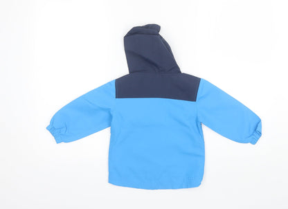 Urban Rascals Boys Blue   Windbreaker Jacket Size 2 Years