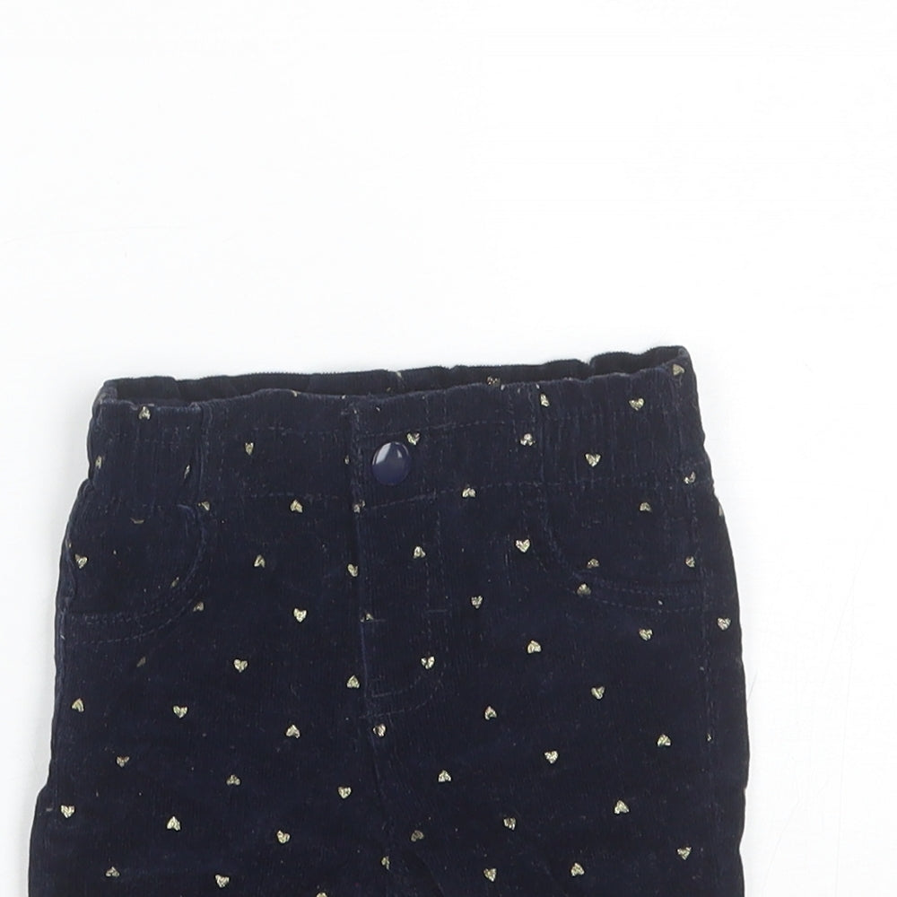 Primark Baby Blue  Cotton Jogger Trousers Size 0-3 Months