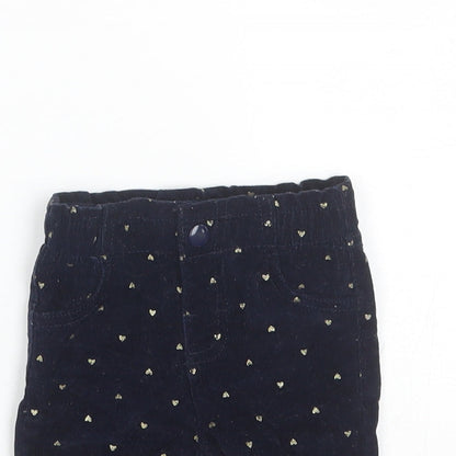 Primark Baby Blue  Cotton Jogger Trousers Size 0-3 Months