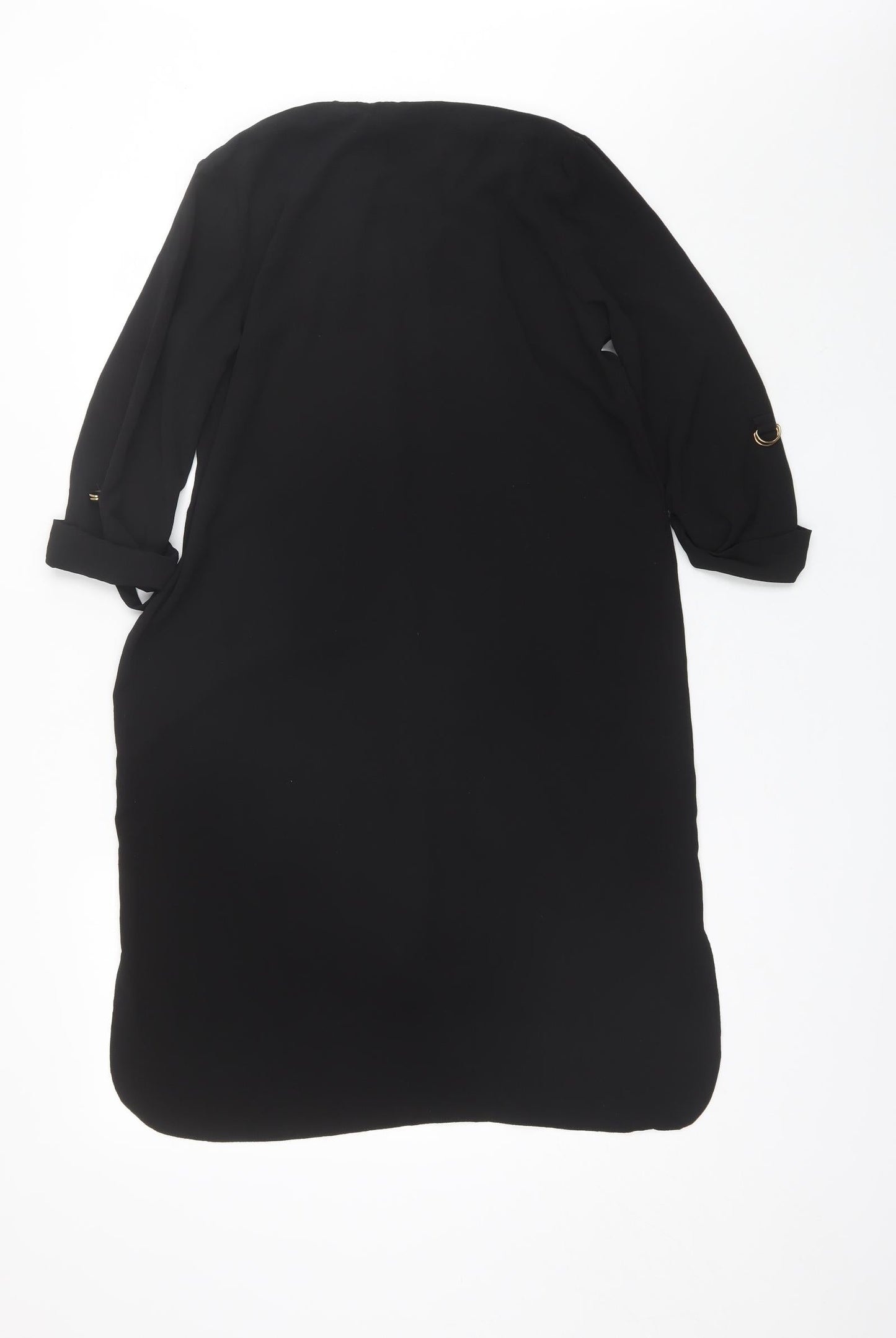 Atmosphere Womens Black  Viscose Shift  Size 10  V-Neck