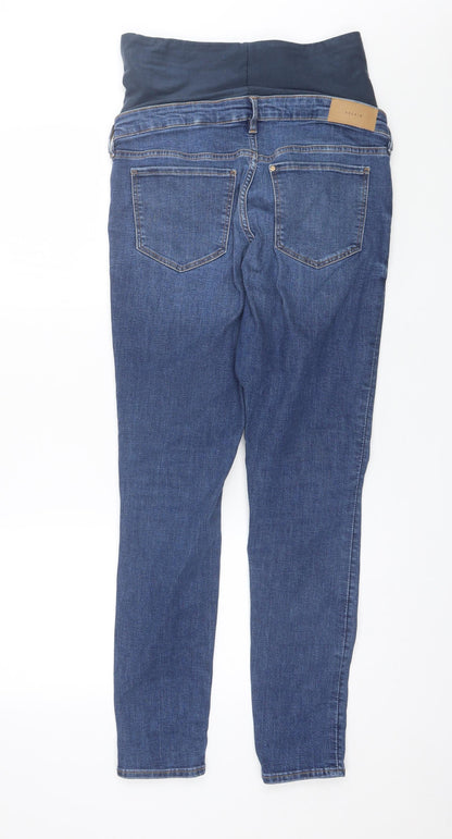 Womens UK Size M H&M Regular Fit Skinny Blue Jeans