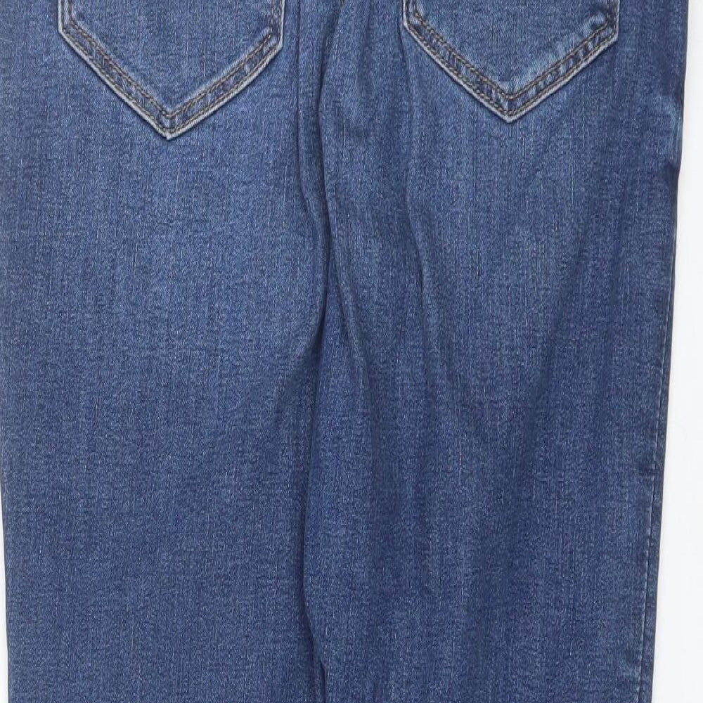 Womens UK Size M H&M Regular Fit Skinny Blue Jeans