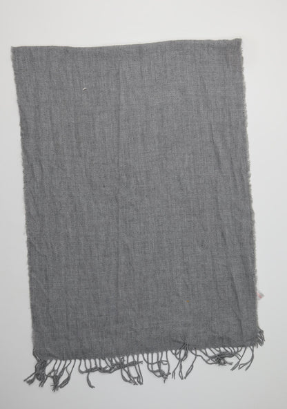 Additional front view of Primark women’s grey acrylic shawl/wrap