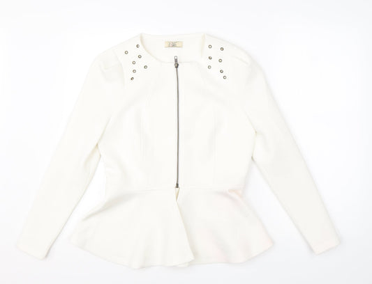 Womens UK Size 10 Love Label White Jacket