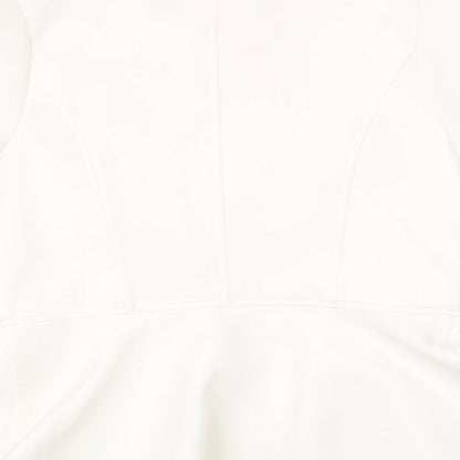 Womens UK Size 10 Love Label White Jacket