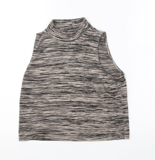 Womens UK Size 14 Atmosphere Brown Basic Tank