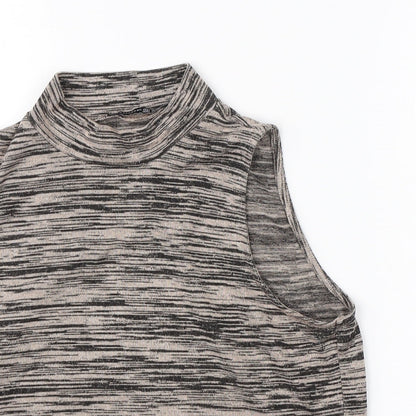Womens UK Size 14 Atmosphere Brown Basic Tank
