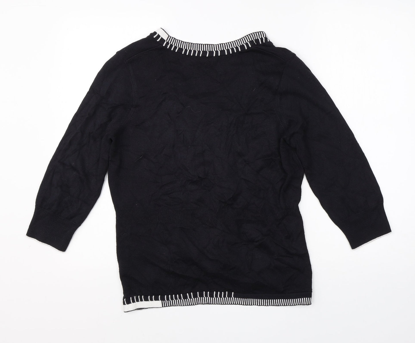 Womens UK Size 12 Per Una Blue Cape Jumper