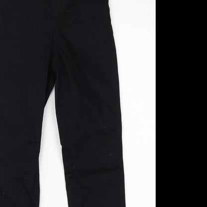 New Look Womens Black  Cotton Jegging Jeans Size 4 L24 in Regular