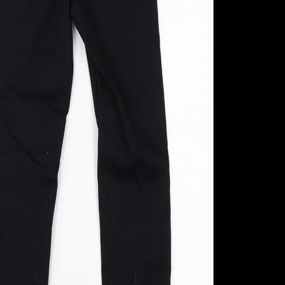 New Look Womens Black  Cotton Jegging Jeans Size 4 L24 in Regular