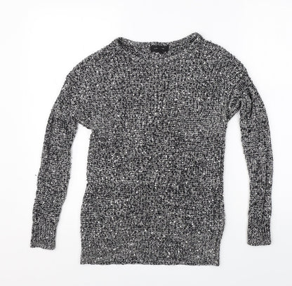 Womens UK Size 10 Atmoshpere Grey Pullover Jumper