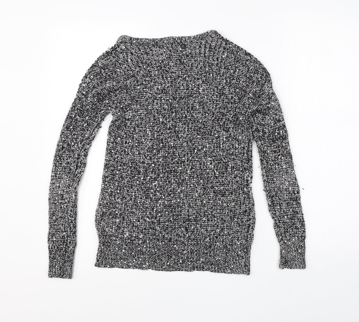 Womens UK Size 10 Atmoshpere Grey Pullover Jumper
