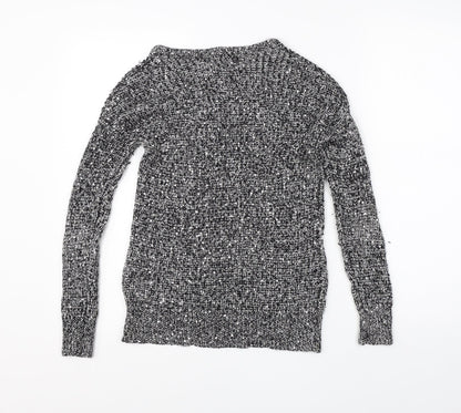 Womens UK Size 10 Atmoshpere Grey Pullover Jumper
