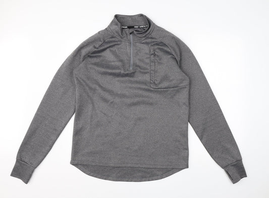 Womens UK Size XL Preworn Grey Pullover Jumper