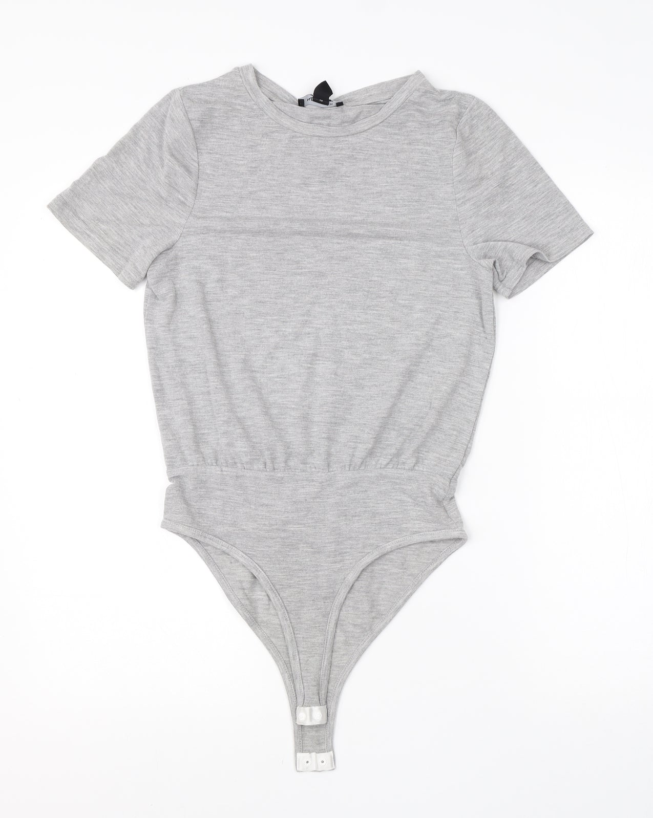 New Look Womens Grey  Cotton Romper One-Piece Size 8