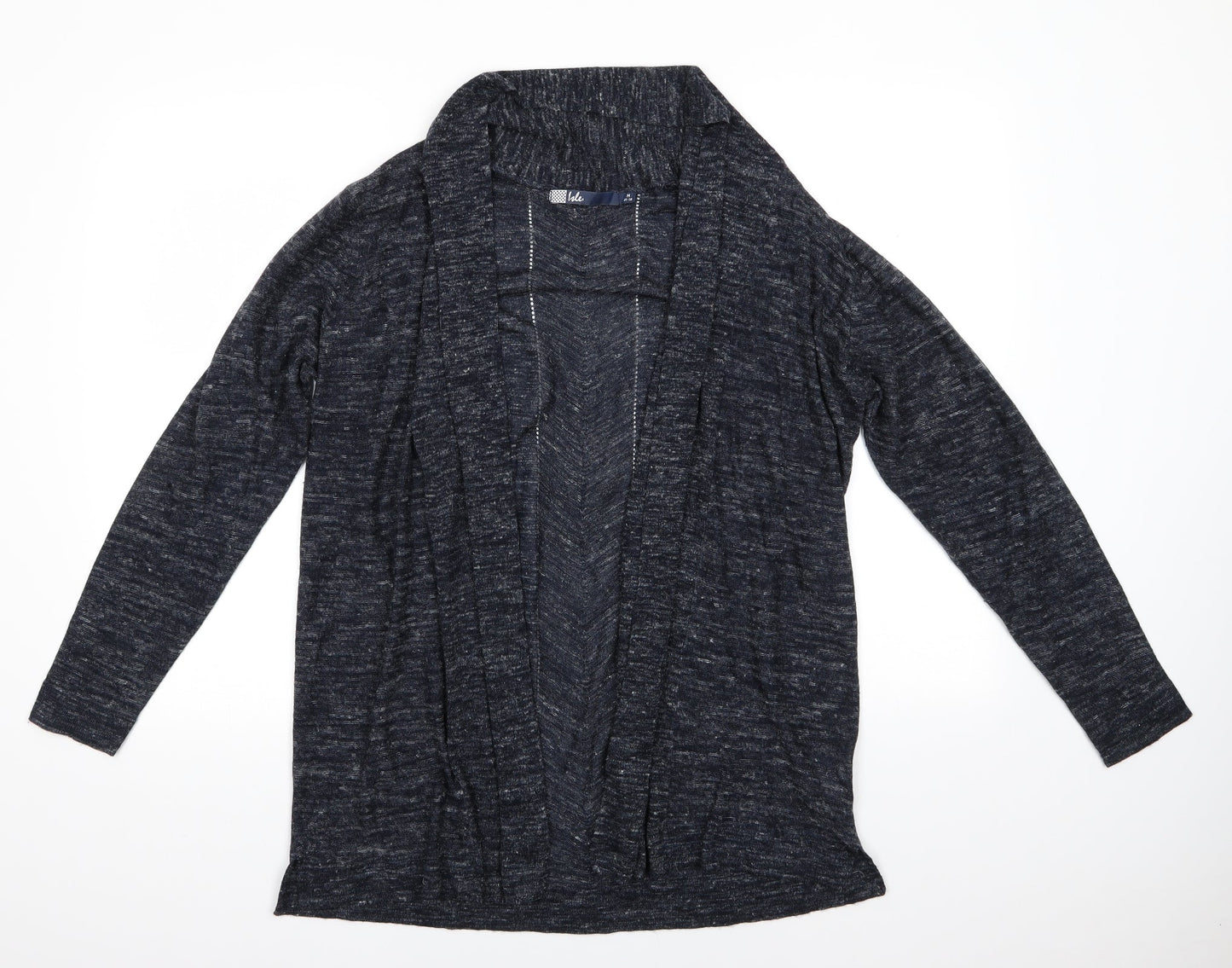 Womens UK Size M Isle Blue Cardigan Jumper