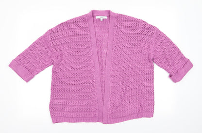 Womens UK Size M NEXT Pink Cardigan Jumper