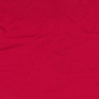 Envy I Womens Red Round Neck   Pullover Jumper Size L