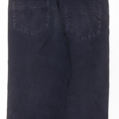 Matalan Mens Blue  Cotton Straight Jeans Size 32 in L27 in Regular