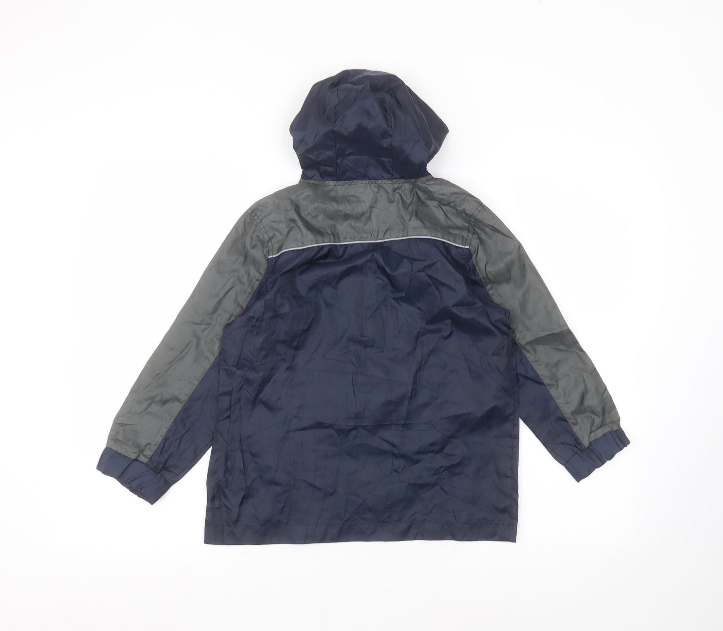 back to school Boys Blue   Rain Coat Coat Size S