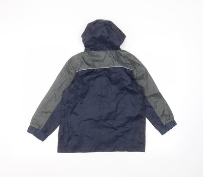 back to school Boys Blue   Rain Coat Coat Size S