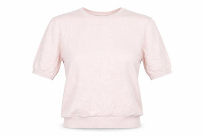 Womens UK Size XS H&M Pink Basic T-Shirt