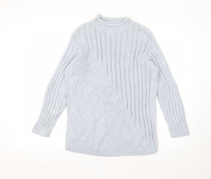 Womens UK Size 10 Olsen Blue Pullover Jumper