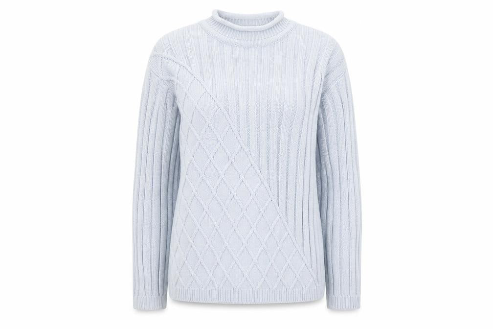 Womens UK Size 10 Olsen Blue Pullover Jumper