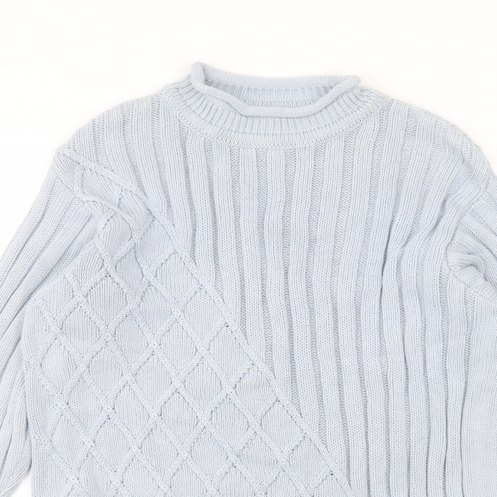 Womens UK Size 10 Olsen Blue Pullover Jumper