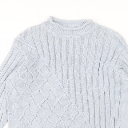 Womens UK Size 10 Olsen Blue Pullover Jumper