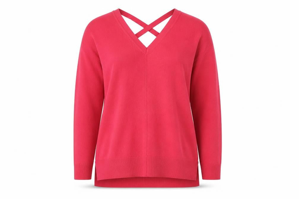 Womens UK Size L Matalan Pink Pullover Jumper