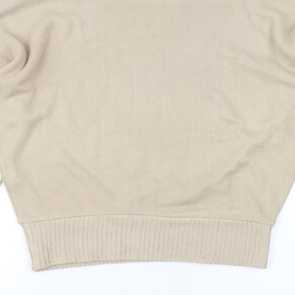 Womens UK Size S PRETTYLITTLETHING Brown Pullover Jumper