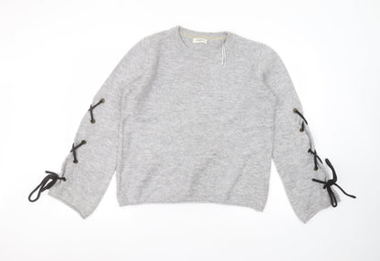 Womens UK Size M Matalan Grey Pullover Jumper