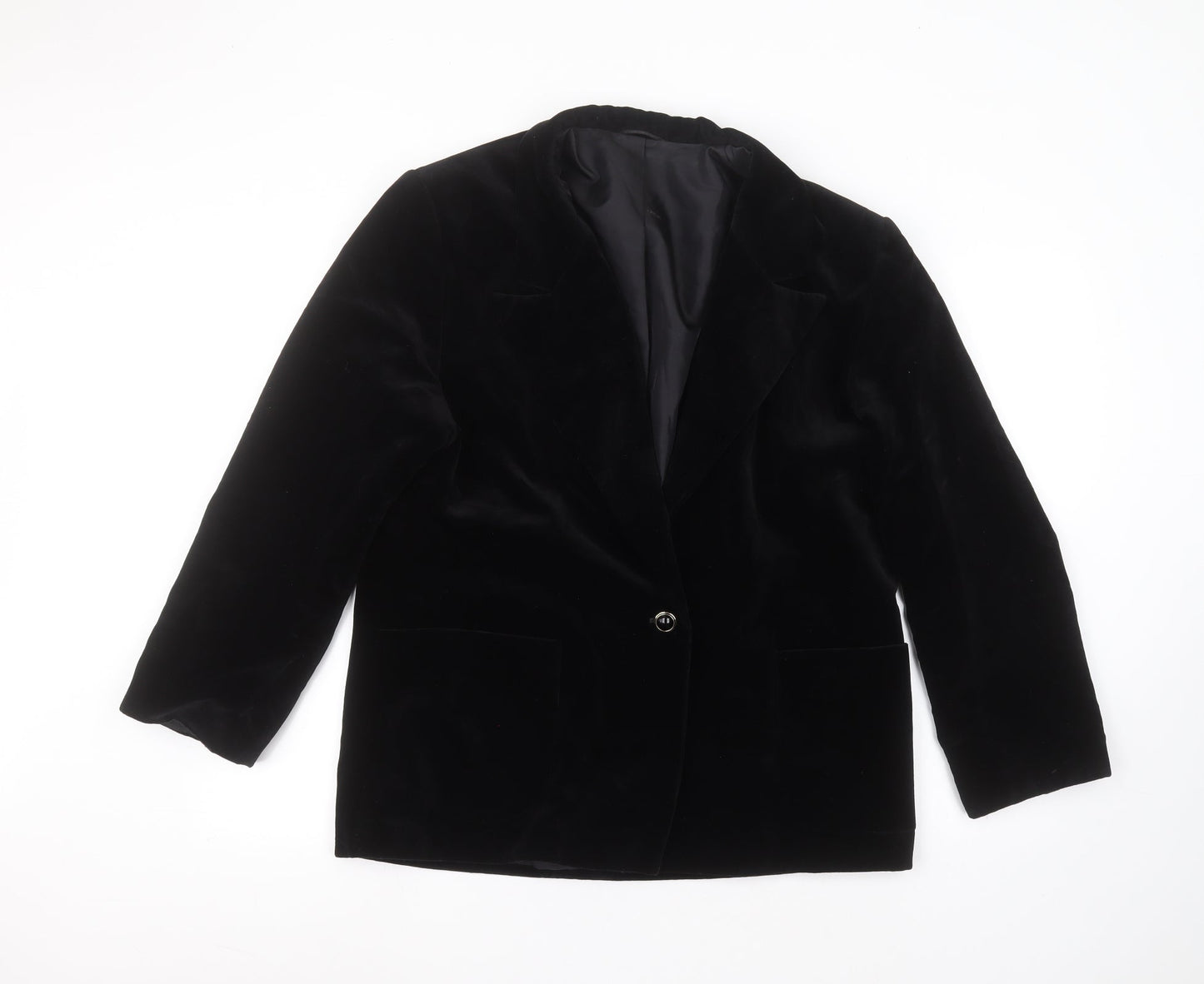 Womens UK Size 14 House of Fraser Black Jacket