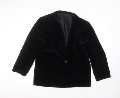 Womens UK Size 14 House of Fraser Black Jacket