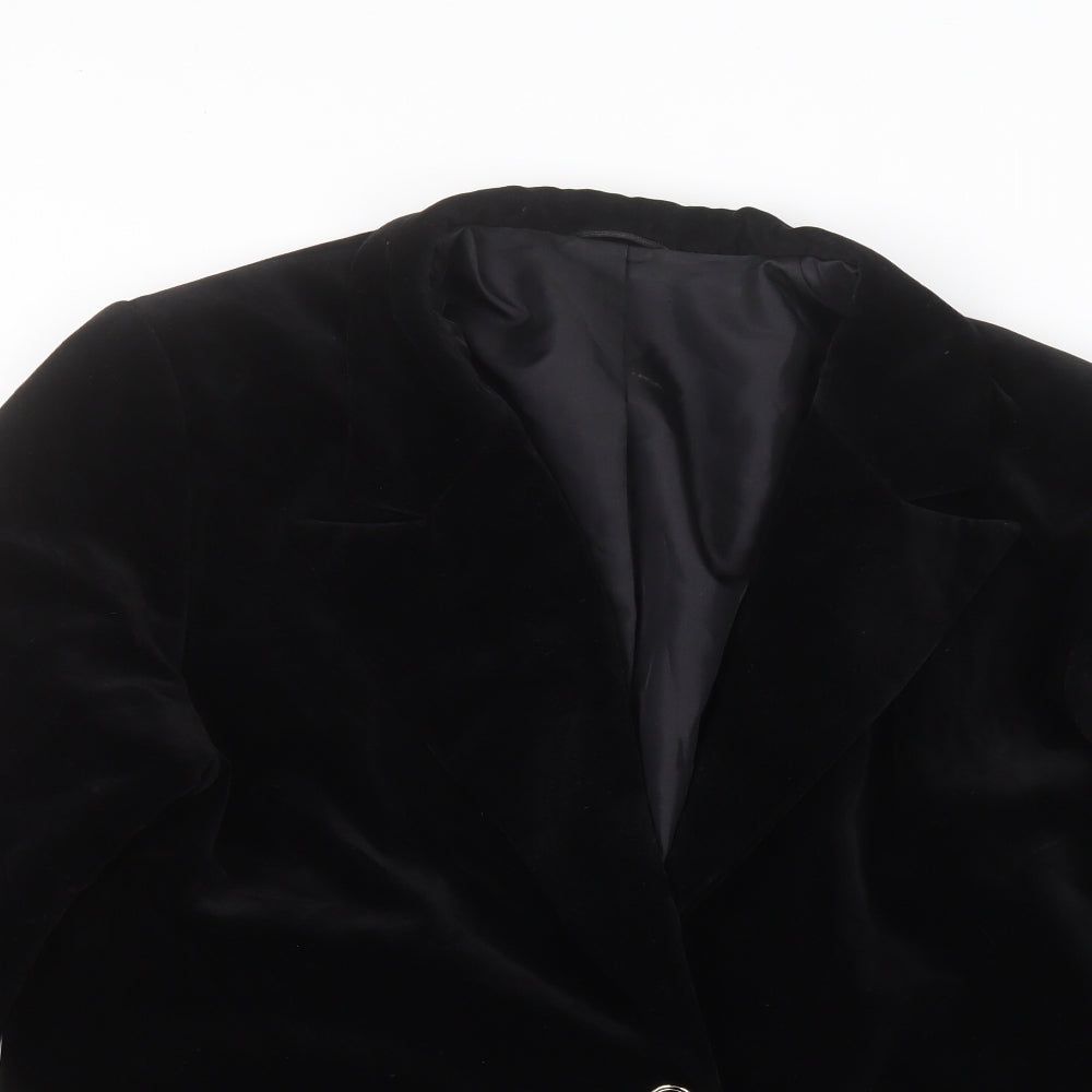 Womens UK Size 14 House of Fraser Black Jacket