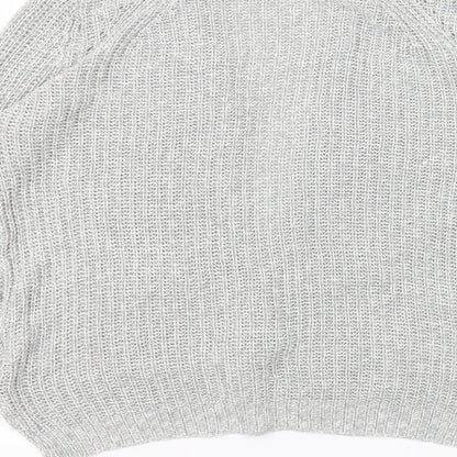 Womens UK Size M Peacocks Grey Cardigan Jumper