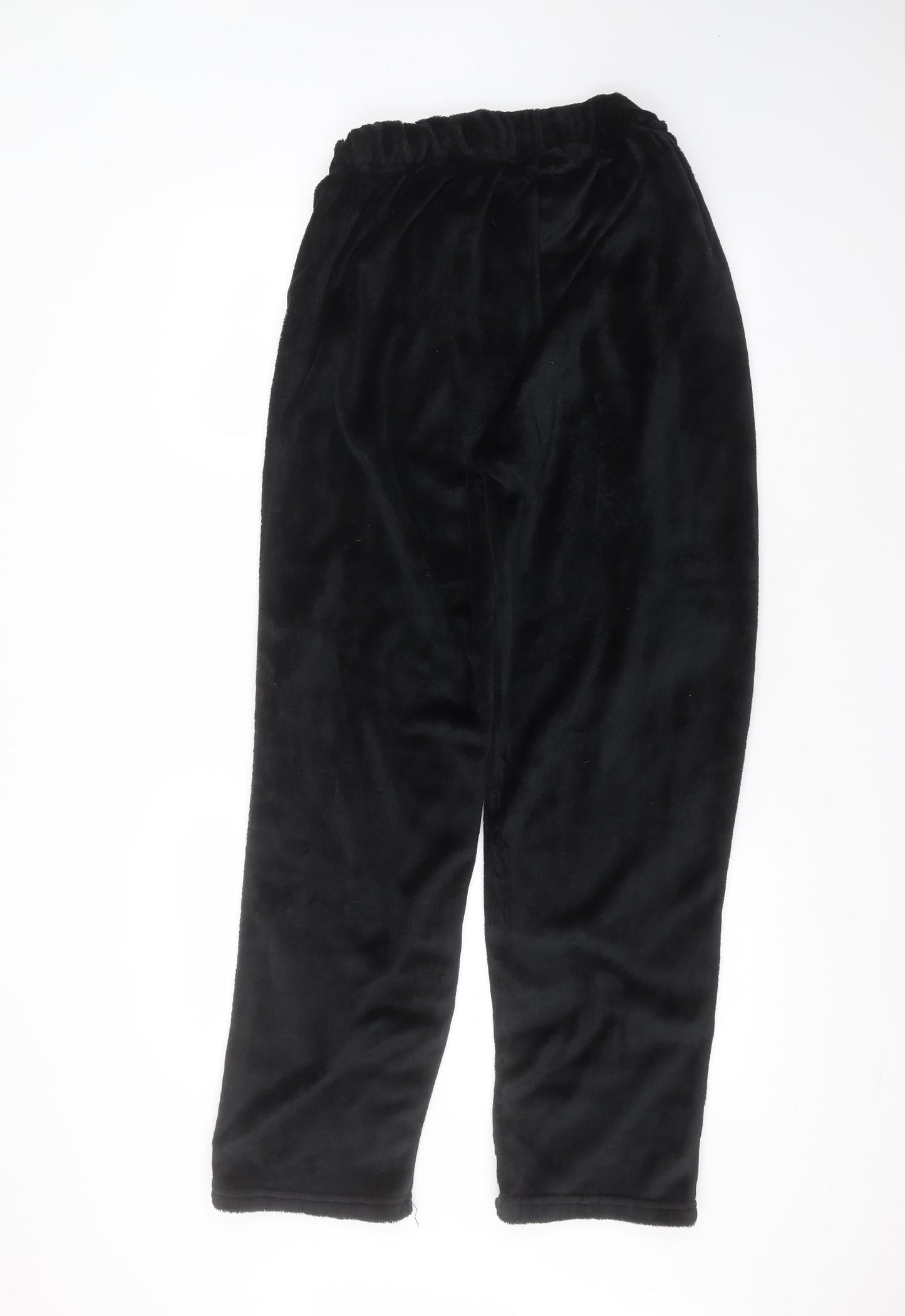 Avenue Womens Black  Polyester Trousers  Size L L29 in Regular
