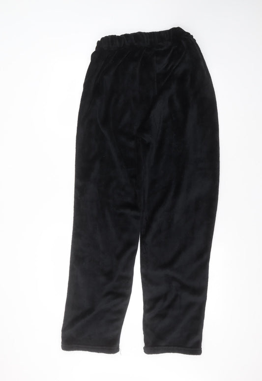 Avenue Womens Black  Polyester Trousers  Size L L29 in Regular
