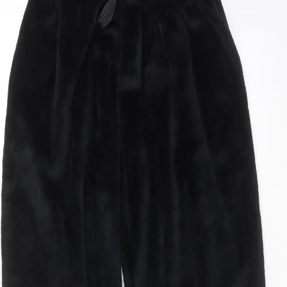 Avenue Womens Black  Polyester Trousers  Size L L29 in Regular