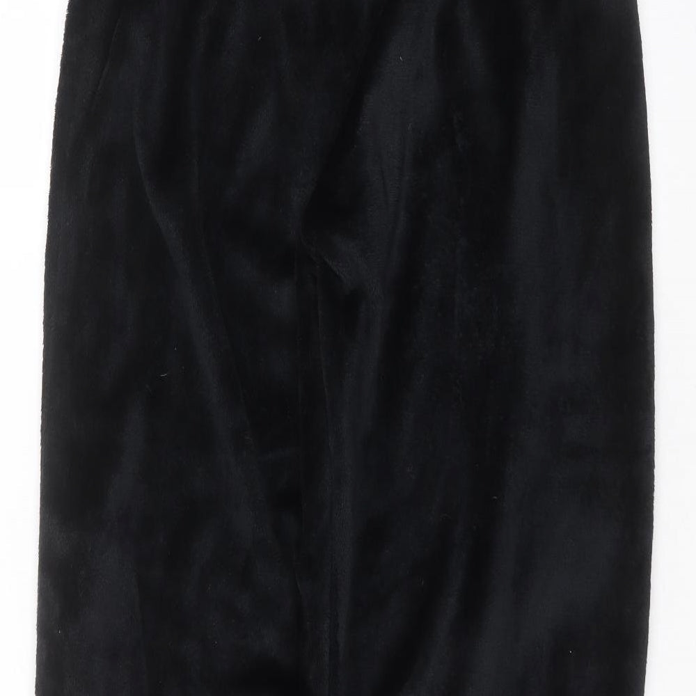 Avenue Womens Black  Polyester Trousers  Size L L29 in Regular