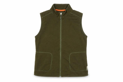 Front view of BHS women’s green round neck cotton full zip jumper, size UK 14