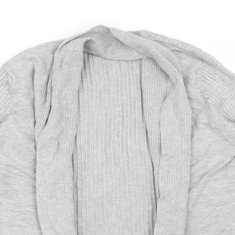 Womens UK Size 14 M&Co Grey Cardigan Jumper
