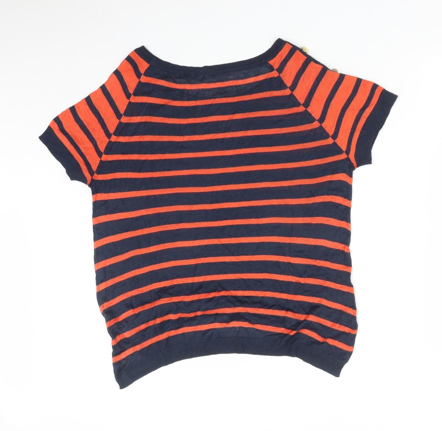 Womens UK Size M H&M Multicoloured Basic T-Shirt